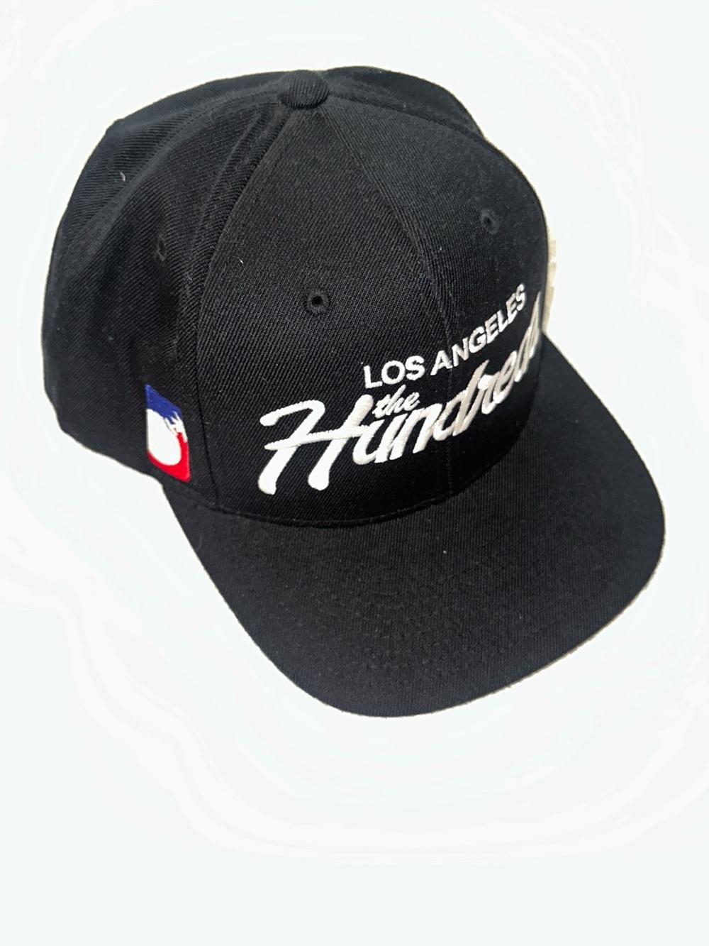 The Hundreds Black Embroidered Logo Snapback